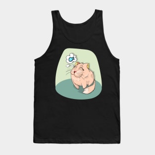 Hungry cat. Tank Top